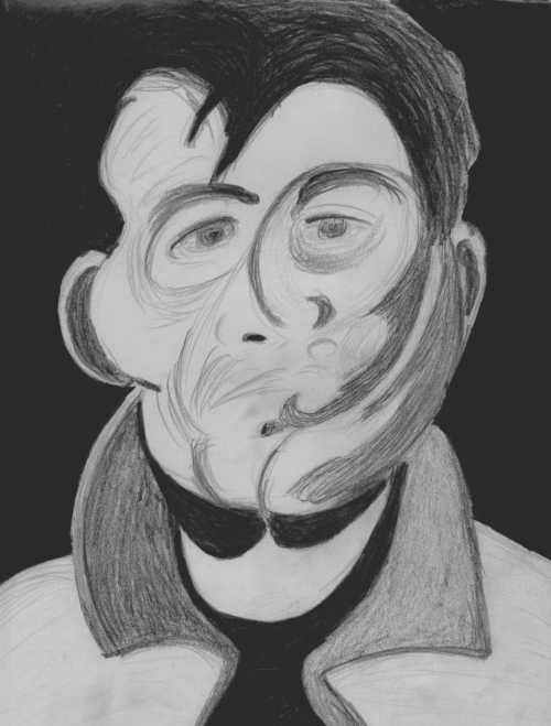 Study of a Francis Bacon Self-Portrait